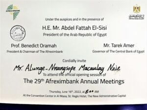 Mac Alunge performs in Cairo - Egypt for Afreximbank Annual General Meetin (2)