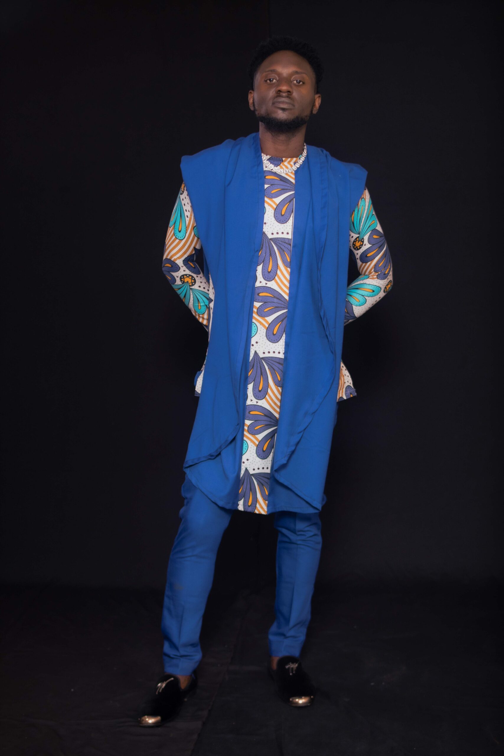 Mac Alunge Blue African Wear