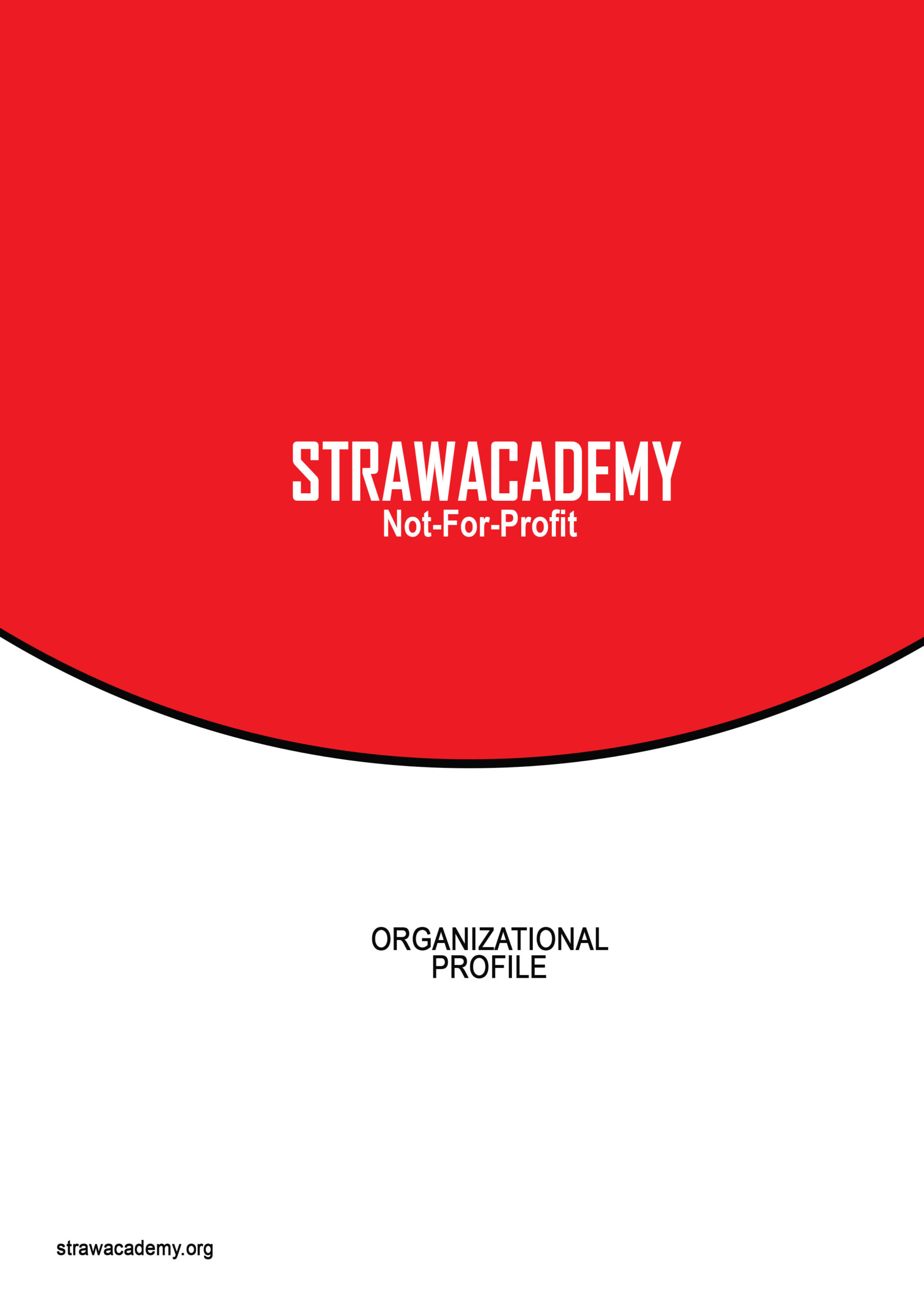 Page 1 - Cover Page - Strawacademy Organizational Profile